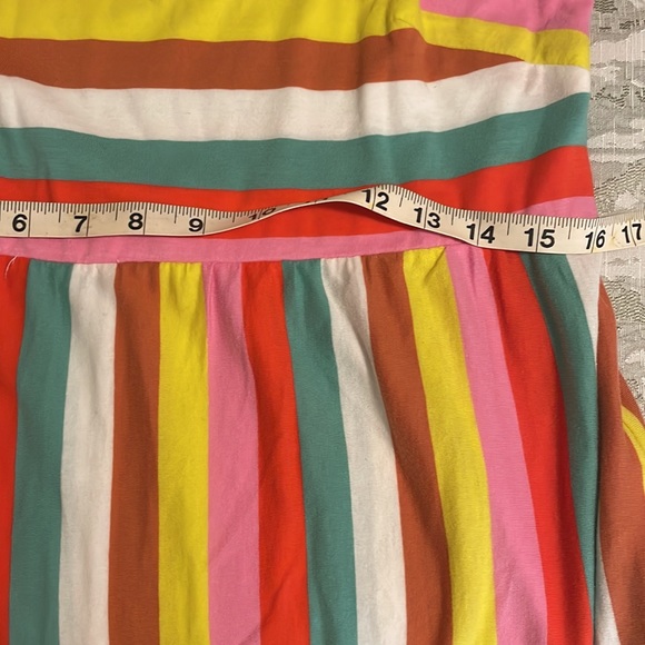 J.Crew Rainbow Stripe Maxi Dress Size Sm Style AP172 - Picture 4 of 6